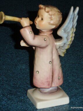 "A Joyful Noise" Goebel Hummel Angel Figurine #643/0 TMK7 Angel With Horn GIFT!